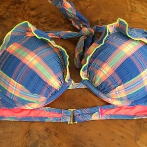 Plaid seersucker Bathing Suit!